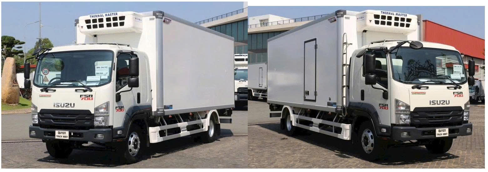 Isuzu FSR 700 thùng đông lạnh